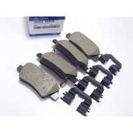 100% ORIGINAL (HYUNDAI KIA) REAR BRAKE PAD HYUNDAI ELANTRA MD/KIA OPTIMA K5/RIO UB/CERATO K3>>58302 