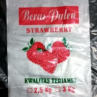 Plastik Beras Strawberry 2,5-3kg