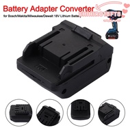 CHIHIRO1BFT8 Battery Adapter, 18V Plastic Converter Base Lithium Battery Converter,  2 in 1 Electric