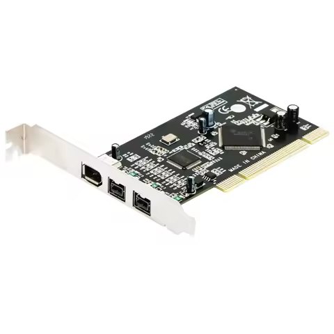 PCI Combo Add on Cards 2x IEEE 1394B 9 Pin & 1x 1394A 6 Pin 1394 Extension Adapter PCI Controller Ca