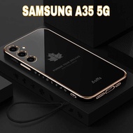 Samsung A35 5G Softcase Maple Plating Protective Back Cover