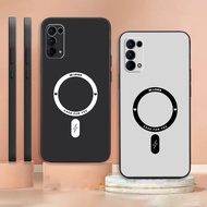 Oppo Reno5 4G / Reno5 5G / Reno 5 Case With Simple Magnetic Magnet Print, hot trend Cheap Price