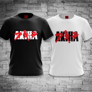 Tshirt anime akira kain 100% cotton lengan pendek