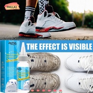 FKILLAONE Shoes Cleaning Foam, Cleaner Kit Washing Gel Whitening Shoes Cleaner, 30ml Removes Dirt and Yellow Shoe Washing Cleaner
