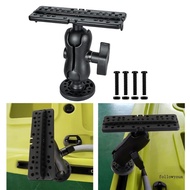 fol 360 Degrees Rotation Fish Finder Holder Universal Kayak Mounting Plate Fish Finder Mount  Mount 