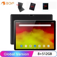 New 10.1 inch Octa Core Tablet Pc Android 10.0 8GB RAM 512GB ROM Tablet Dual SIM Cards 5G Phone Call GPS WiFi Tablets