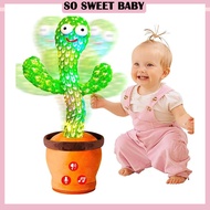 Cactus Plush Toy Dancing Cactus Toy Educational Toys for Kids Musical Plush Toy