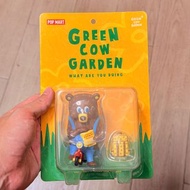 全新 未開 100% new BG Bear 騎單車 小川耕平 Kohei Ogawa Green Cow Garden what are you doing 吊帶 吊卡 熊