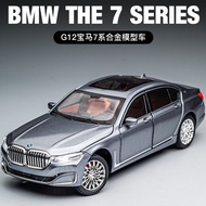 BMW 7 Series G12 Luxury Car Alloy Model Car Children Metal Toy Car Decoration Simulation Car Model