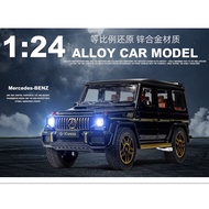 1:24 MERCEDES G63 CAR DIECAST MODEL --- LED LIGHTS AND SOUND EFFECT