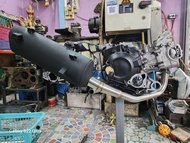 ไอเสียทรงเดิมforza-350/300j2พร้อมคอสแตลเลส304