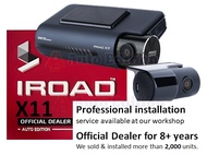 IROAD X11 Promotion - Front 2K & Rear 2K resolution dash cam car camera - WiFi - Iroad Singapore Off