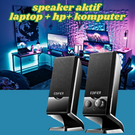 RAJA Speaker aktif laptop hp komputer super bass Edifier Multimedia Stereo - R10U
