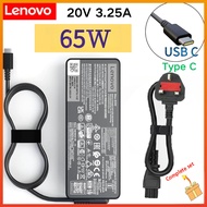 Lenovo 65W 45W Type-C Laptop Charger for Lenovo HP Dell Acer USB-C Universal Power Adapter