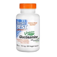 Vegan Glucosamine Sulfate With GreenGrown Glucosamine, Veggie Caps