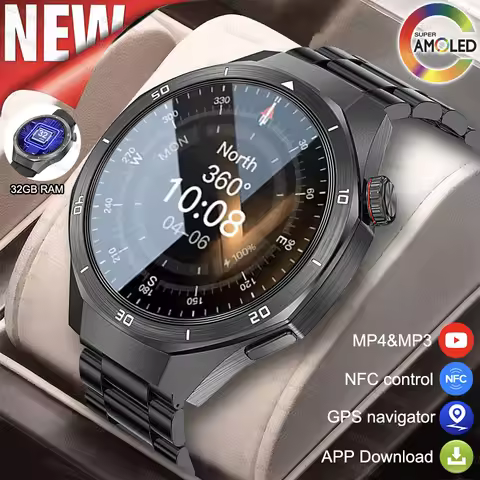 For HUAWEI GT 5 Pro 2025 New SmartWatches 32Gb Memory MP3&MP4 APP Download AGPS Navigation map Bluet