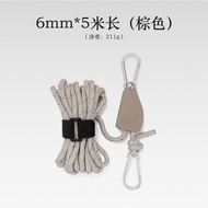 Blackcamp Pulley Adjuster Camping Tent Rope Buckle Adjustable Wind Rope Khemah Tali Outdoor Camping 