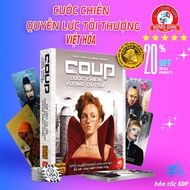 [PREMIUM] COUP War of Power Card Game BoardGame Coup Vietnamese Version