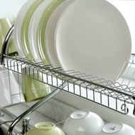 Fe10ded Chrome Stainless Steel Kitchen Dish Rack 2 Stacking Dish Drainer.Ds 552 De3D0E21