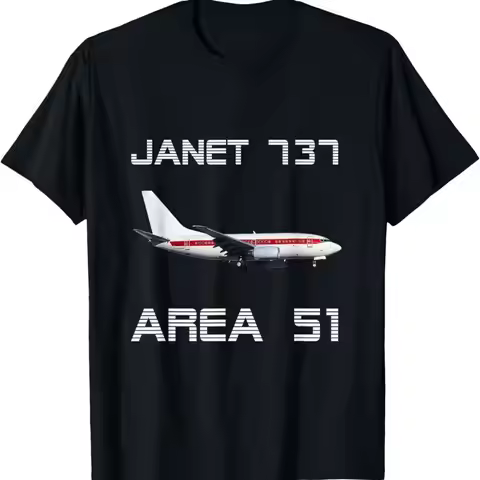 Area 51 Janet 737 T Shirt