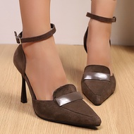 Women Pointed-Toe high  Heels Sandals - Sizes 34-42, 9cm stiletto sandal perempuan
