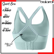 Sport Bra Anti Goyang Wireless Shockproof Bra Remaja Wanita Running Yoga Fitness Span Tebal Selesa P