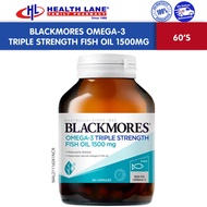 Blackmores Omega-3 Triple Strength Fish Oil 1500mg (60's)