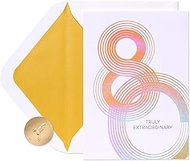 Papyrus 80th Birthday Card, Perfect for Anyone (Celebrating You)