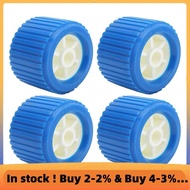 4 Piece Boat Trailer Ribbed Wobble Rollers Trailer Roller Boat Ramp Rollers Boat Lift Wheels Kit Rib