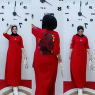 Gamis Wanita Youwill Never By Nabil Jumbo Longdress Kekinian