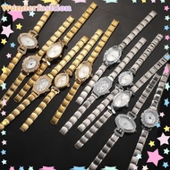 HOT DIY Ellipse Simple Watch Men Women'S 9MM Width Italian Elastic Charm Stainless Watch Header Link