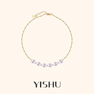 YISHU | Elegant Akoya Pearl Necklace