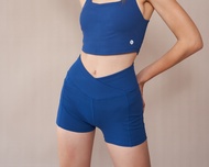 AMIKA MINI BIKER SHORTS กางเกงขาสั้นเข้ารูป 2 ส่วน