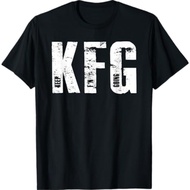 Kfg Keep F'N Going Military Style Black T-Shirt