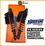 NORIFUMI PS SERIES 390MM ELEGAN250 KYMCO 250 WMOTO RT3 REAR SHOCK ABSORBER SET Suspension