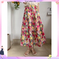 SKIRT WANITA / SKIRT TUTU FLORAL ENGLISH COTTON FROM BANGKOK KOD 555