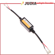 JUDIA LED CANbus Decoder ไฟหน้ารถยนต์ข้อผิดพลาดฟรี RESISTOR H1 H3 H4 H7 H9 H11 ADAPTER