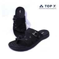 HITAM Mtop-x Casual Men's Sandals C-09 Matte Black
