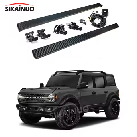 Electric Retractable Side Steps Power Running Boards Automatic Foot Pedals Foldable Nerf Bar For For