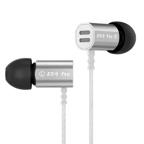 KZ ED9 PRO In Ear Earphones Dynamic Driver Headset,Zinc Alloy Metal Earphones,Music Earbuds Detachab