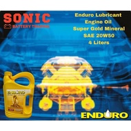 Engine Oil Enduro SAE20W50 SG/CD 4L (Mineral)