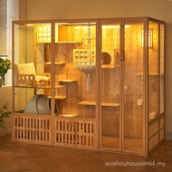 Large Cat House Cat House House Household Luxury Cat Cage Indoor Cat House Cat House Panoramic Glass