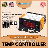 ETC-974 DIGITAL THERMOSTAT c/w Sensor Microcomputer Temperature Controller ETC-974