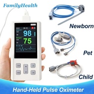 Oksimeter Pulsa Dewasa Bayi Baru Lahir Monitor Kesehatan Ujung Jari Peralatan Medis Jari Klip Pulsa 