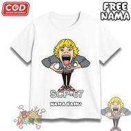 Roblox SCP 67 Kids T-Shirt - Roblox SCP 67 Kids T-Shirt - Free Name Kids T-Shirt