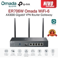 TP-LINK ER706W OMADA AX3000 GIGABIT VPN ROUTER