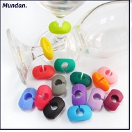 MUNDAN Silicone Signs Tag Bar Cup Labels Creative