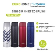 Zojirushi SM-NAE48SA-AZ Thermos Flask With Capacity Of 0.48L, Made In Thailand, Genuine