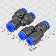[5 Pieces]- PW8-6 8mm to 6-6mm Tube Y-shaped Pneumatic Connector