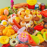 Children Play House Breakfast Kitchen Toys Simulation Snack Steamer Bun Combination Baby Breakfast P